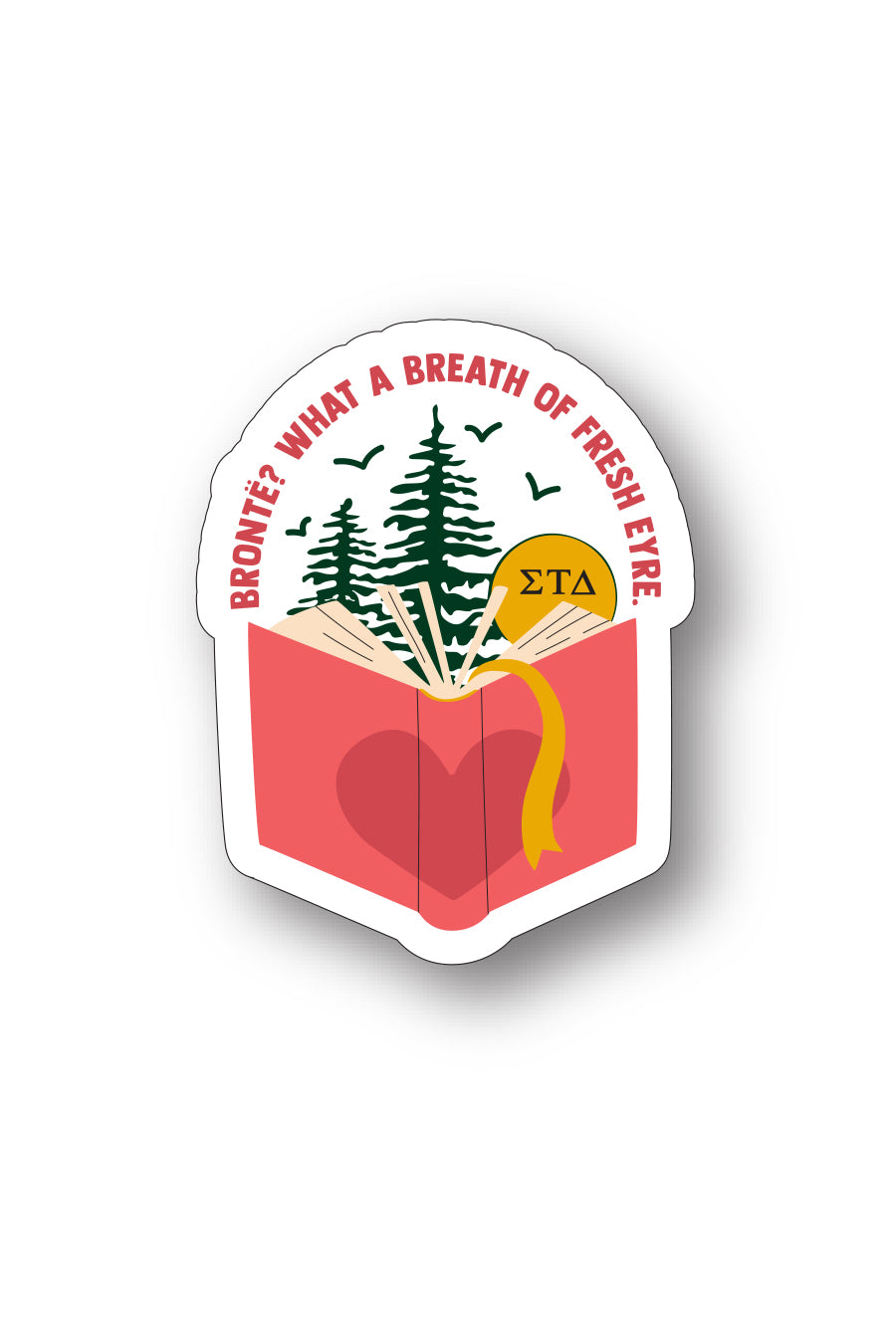 Breath of Fresh Eyre Sticker