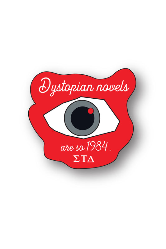 1984 Eye Sticker