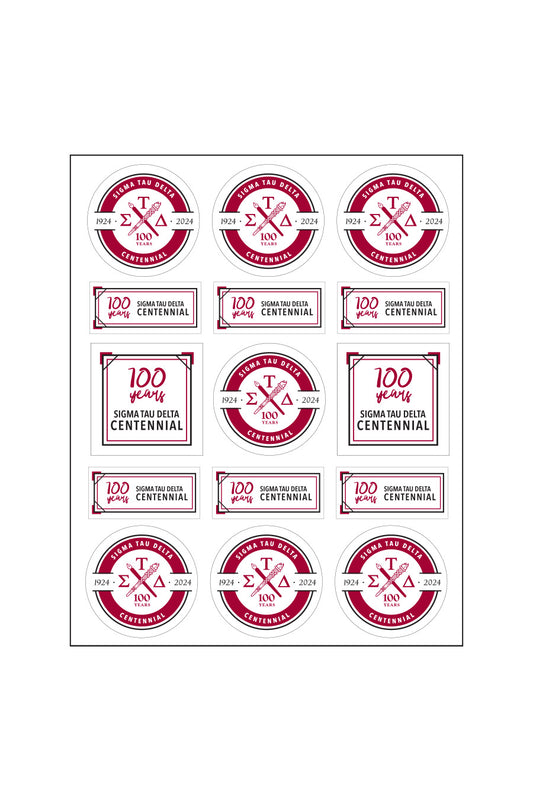 Centennial Logo Sticker Sheet