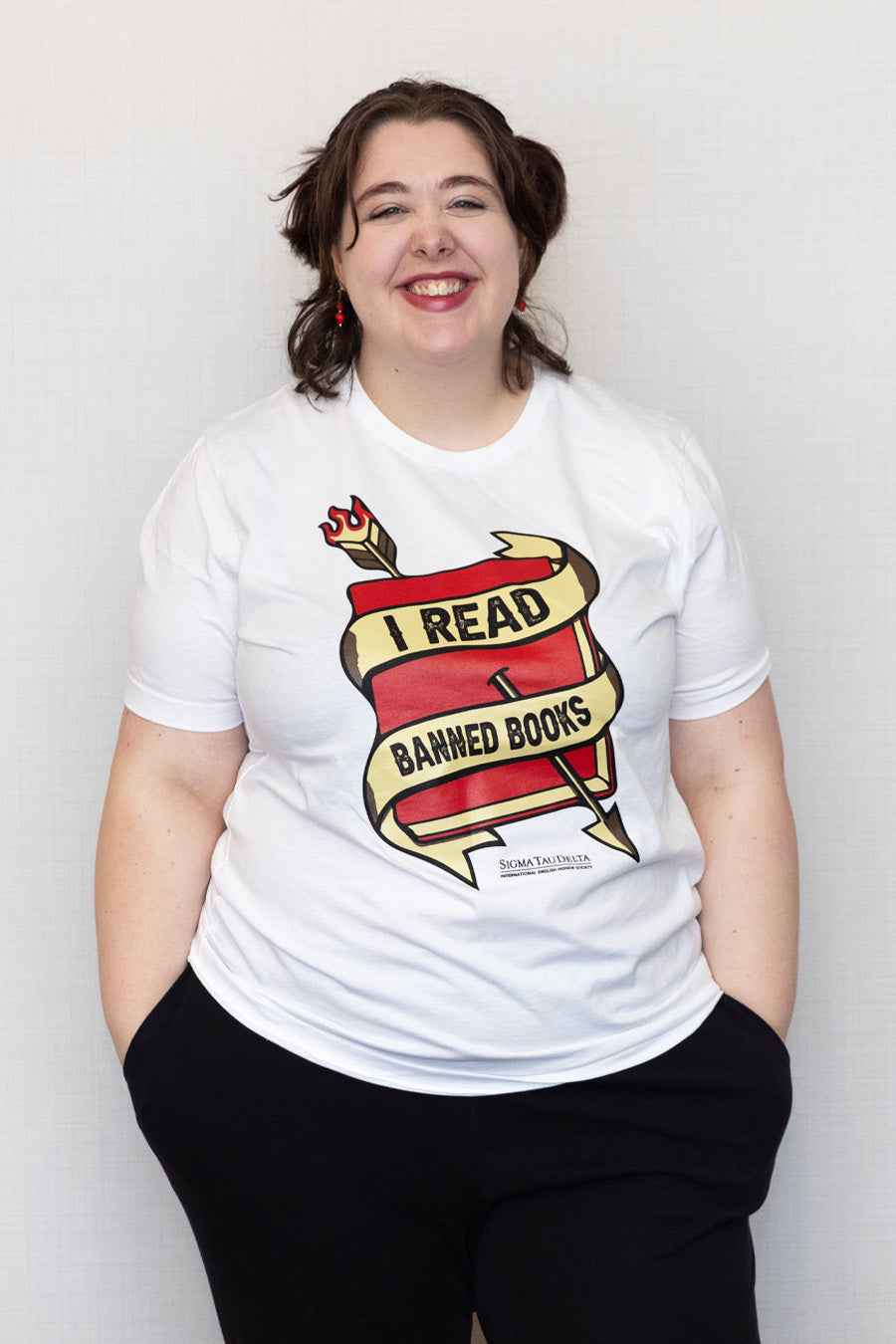 Banned Books Arrow Tee