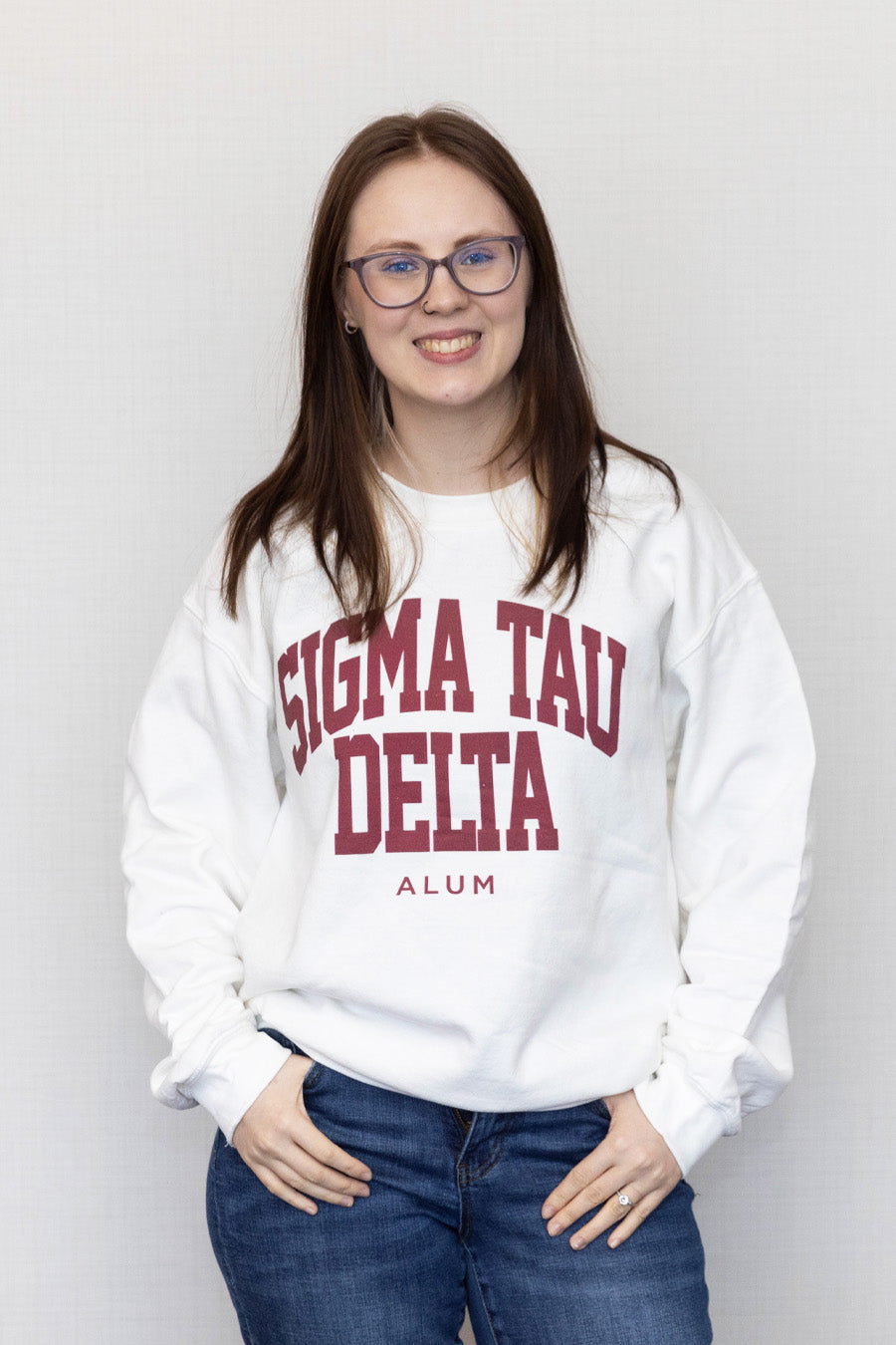Sigma Tau Delta Alum Crewneck