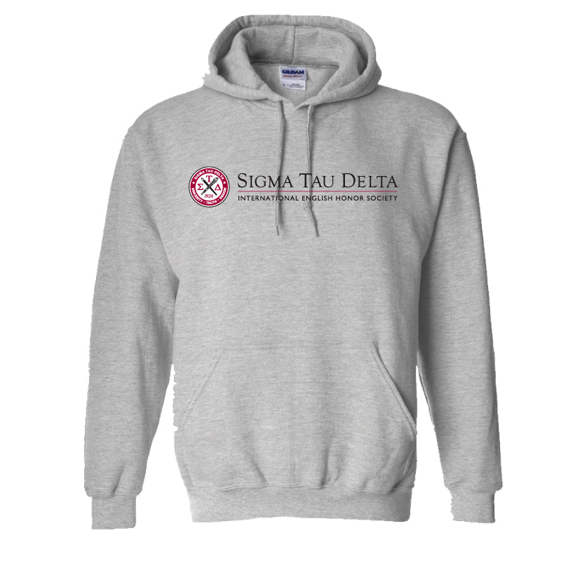 Heather Grey Hooded Sweatshirt
