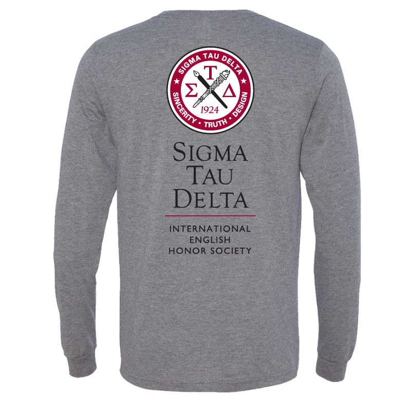 Grey Triblend Long Sleeve Shirt