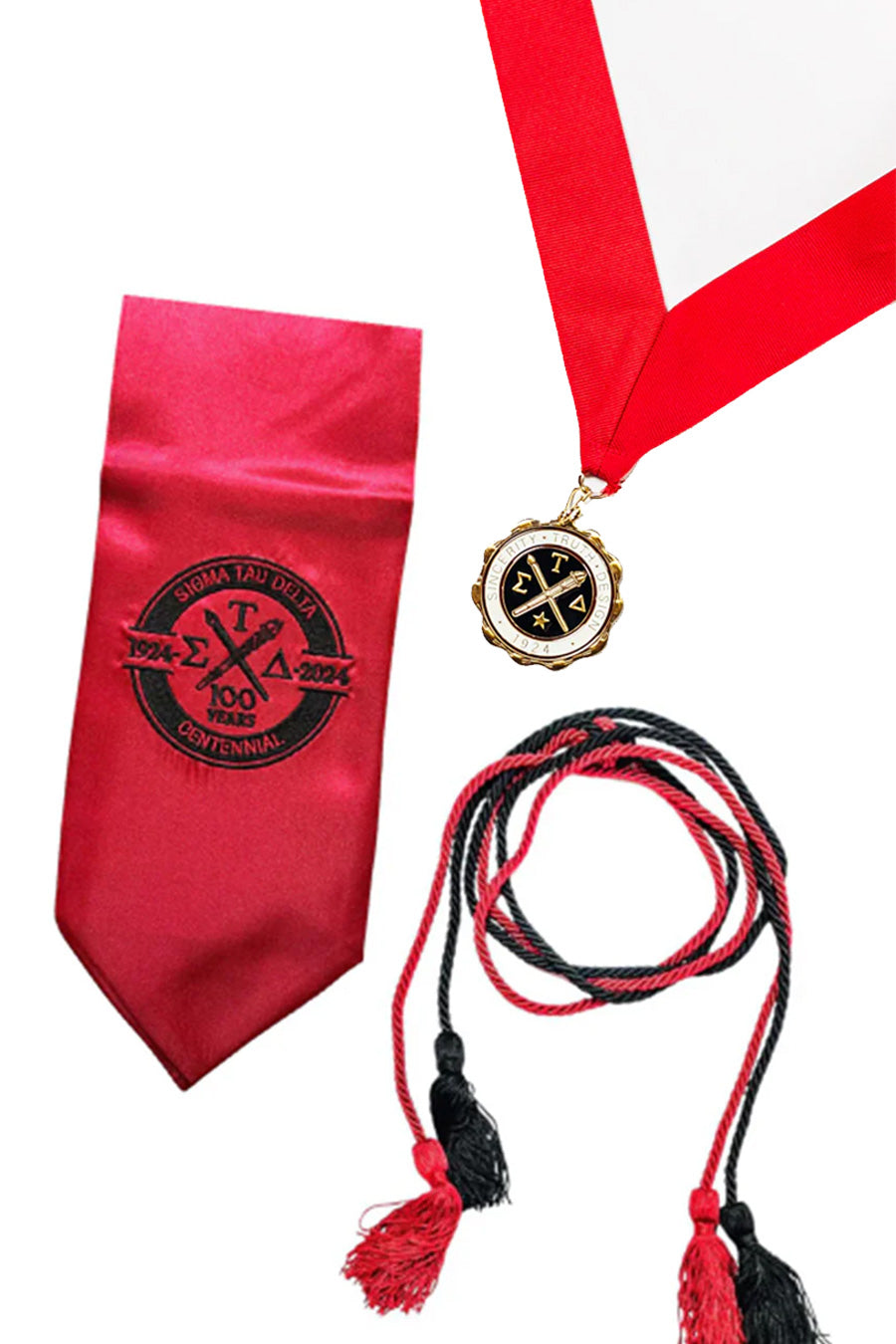 Centennial Stole with Traditional Medallion and Cord