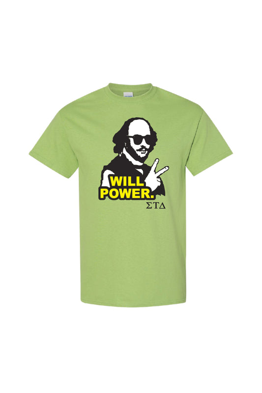 Will Power Tee (Multiple Colors Available)