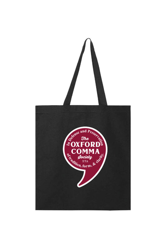Oxford Comma Tote