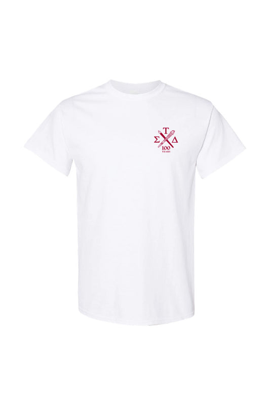Centennial Logo T-Shirt- White