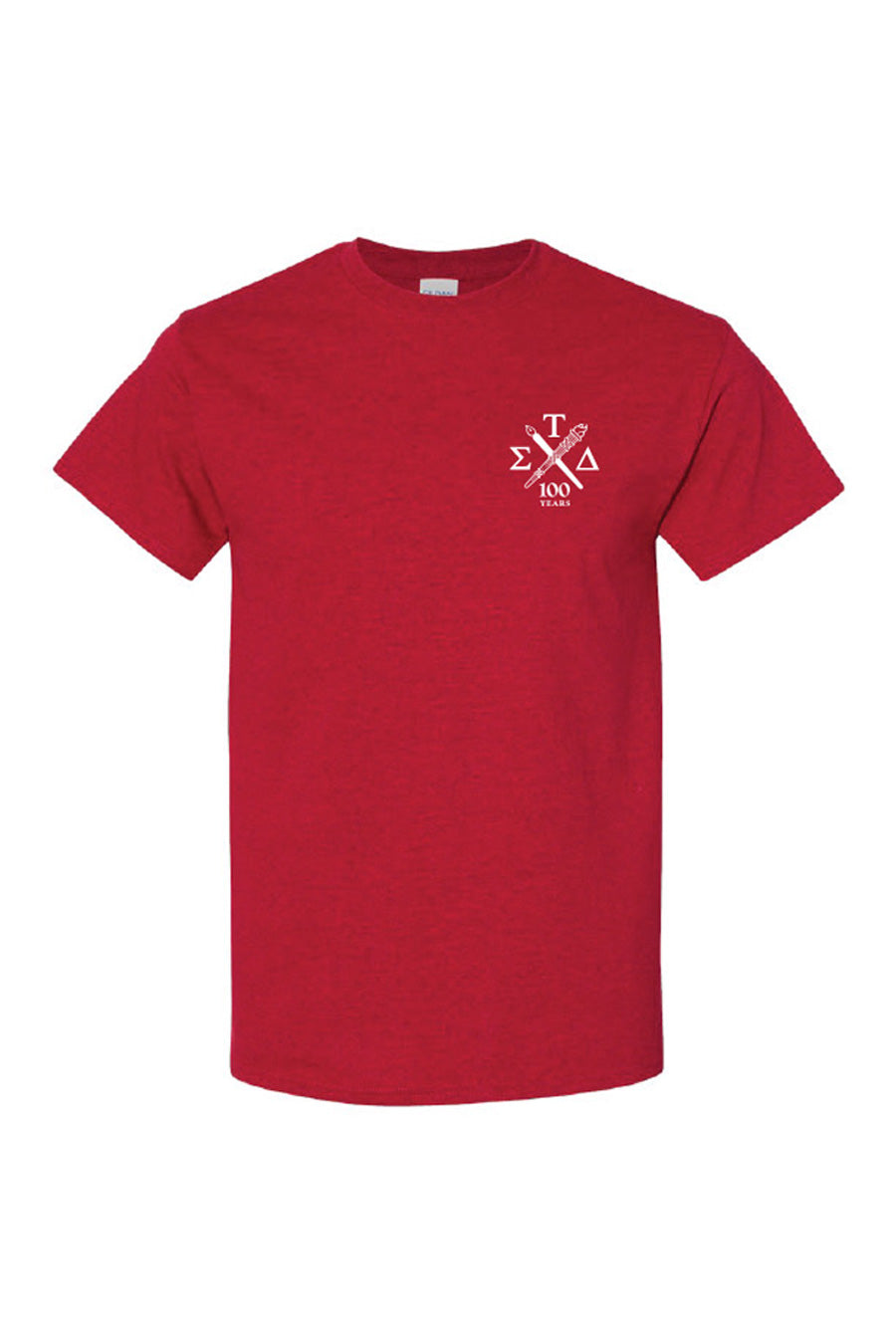 Centennial Logo T-Shirt- Red