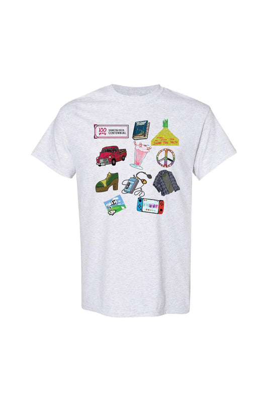 ΣΤΔ through the Decades Collage- T-Shirt (Multiple Colors Available)