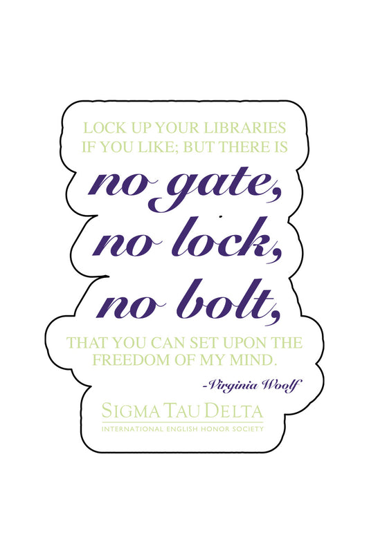 Lock Up Sticker
