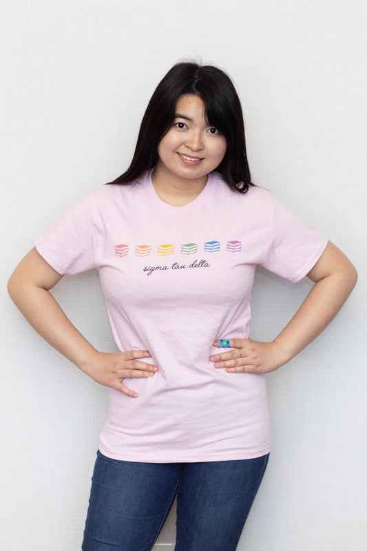 Pink Pride Books Tee