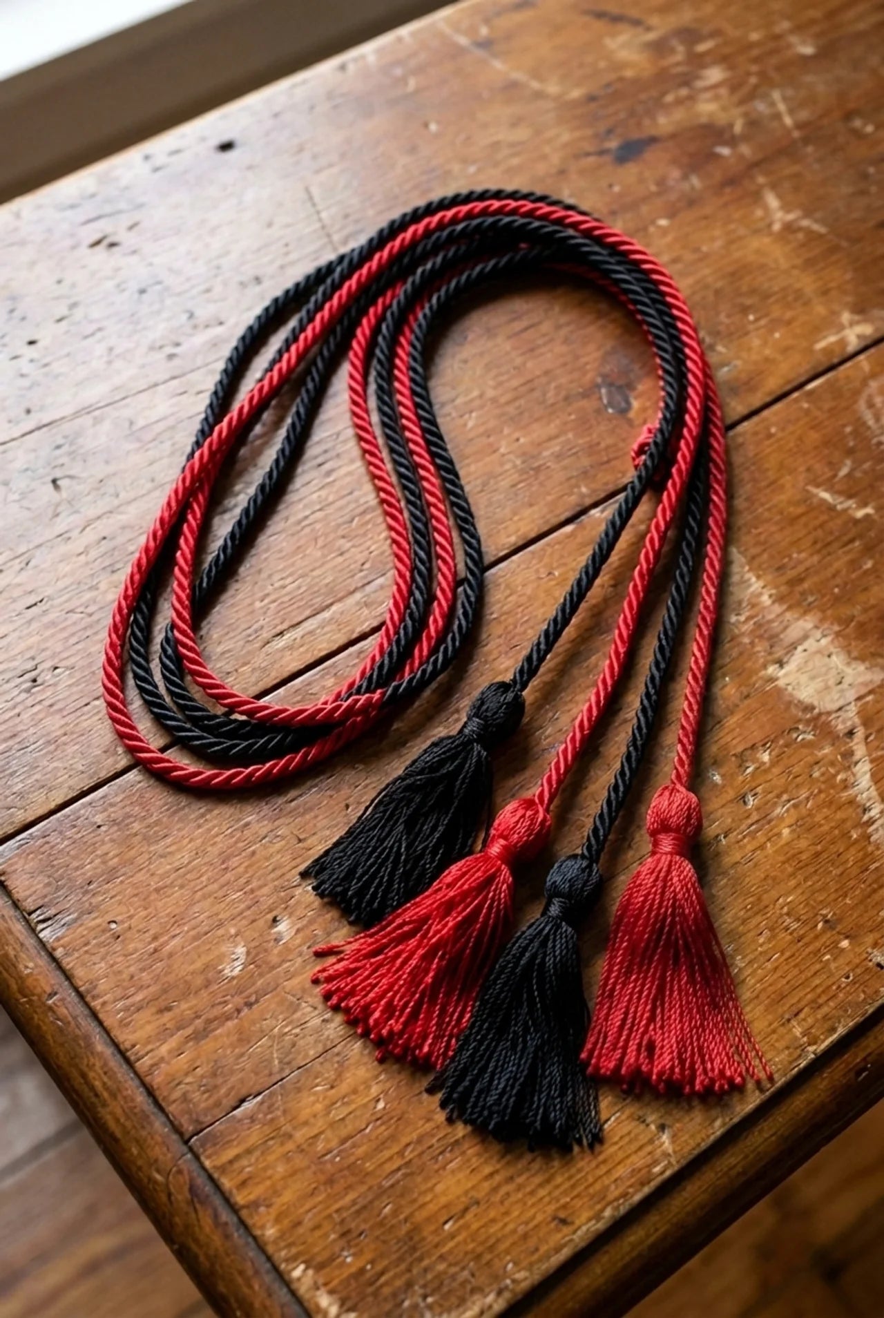 Red and Black Honor Cords