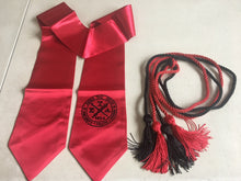 Load image into Gallery viewer, Red Honor Stole &amp; Honor Cord