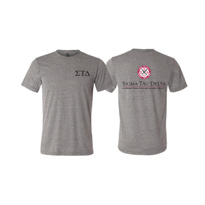 Grey Triblend Short Sleeve Shirt