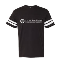 Load image into Gallery viewer, Black Striped Sleeve Shirt