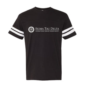 Black Striped Sleeve Shirt