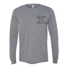 Load image into Gallery viewer, Grey Triblend Long Sleeve Shirt