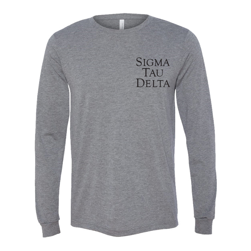 Grey Triblend Long Sleeve Shirt