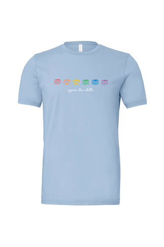 Light Blue Pride Books Tee
