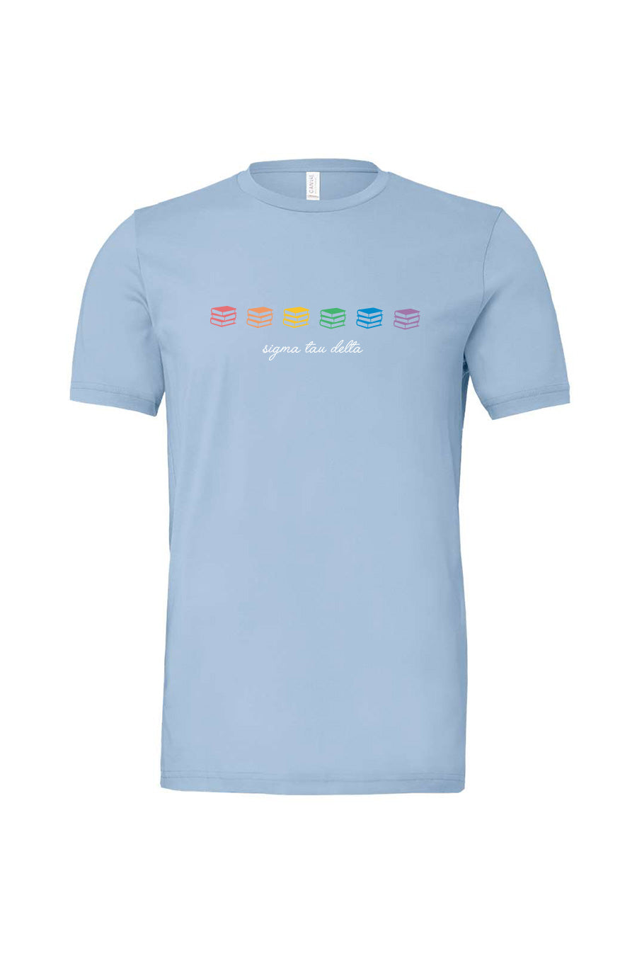 Light Blue Pride Books Tee