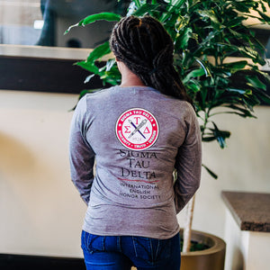 Grey Triblend Long Sleeve Shirt