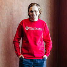 Load image into Gallery viewer, Red Long Sleeve Logo Shirt