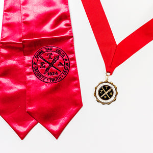 Red Medallion & Honor Stole